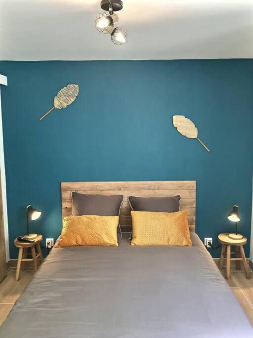 Bleu Lavande - Coquet Appartement Ambiance Village Истр Экстерьер фото