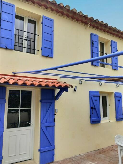 Bleu Lavande - Coquet Appartement Ambiance Village Истр Экстерьер фото